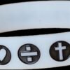 Pulsera blanca propósito (grande) 202x12x2