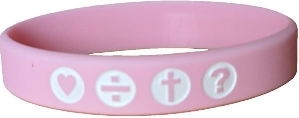 Pulsera rosa propósito (grande) 202x12x2